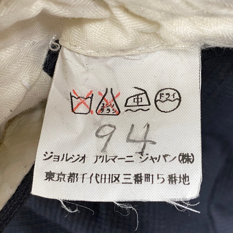 【中古品】【メンズ】 GIORGIO ARMANI ジョルジオアルマーニ イタリア製 WIDE SLACKS PANTS ワイドスラックスパンツ ズボン ボトムス 152-250829-ma-06-izu サイズ：不明 カラー：GRAY 万代Net店