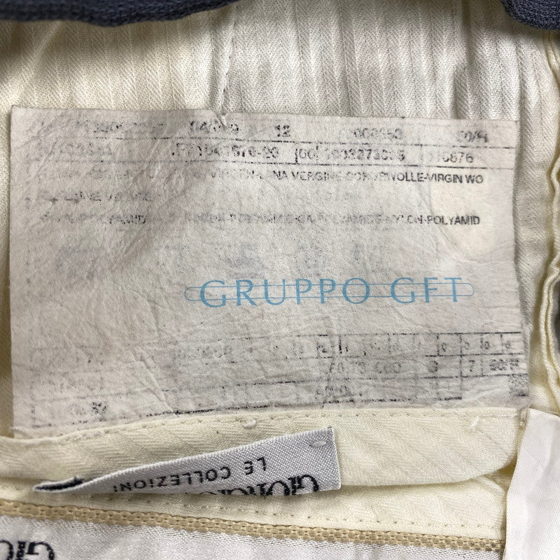 【中古品】【メンズ】 GIORGIO ARMANI ジョルジオアルマーニ イタリア製 WIDE SLACKS PANTS ワイドスラックスパンツ ズボン ボトムス 152-250829-ma-06-izu サイズ：不明 カラー：GRAY 万代Net店