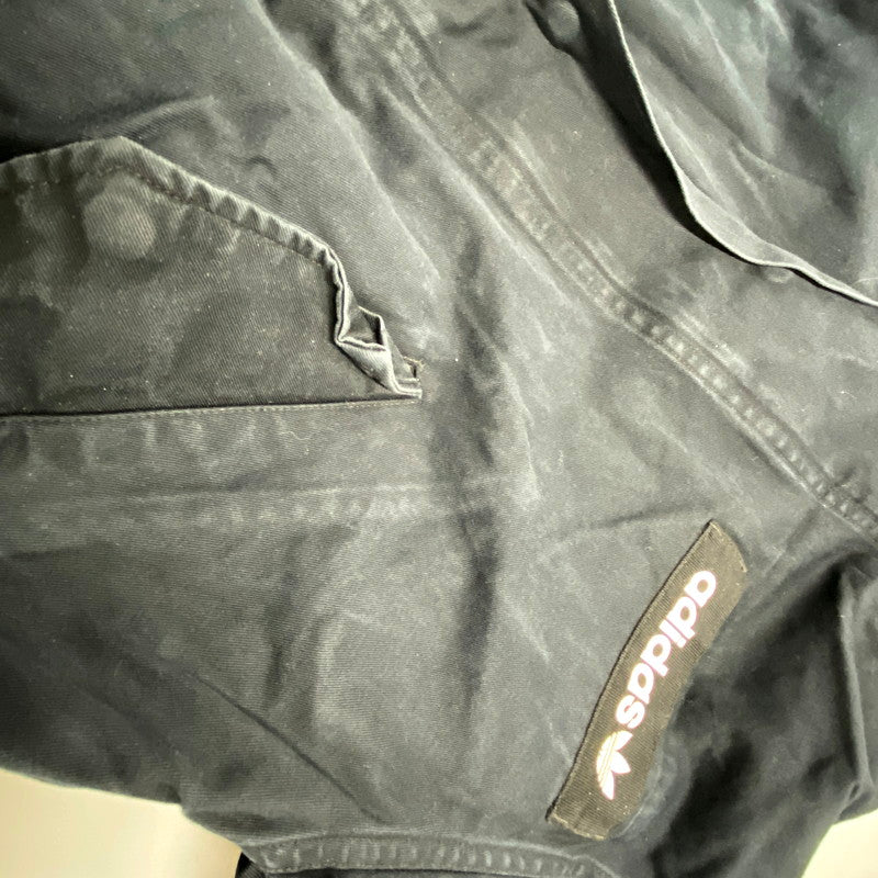【現状渡し品】【メンズ】 adidas アディダス 586794 MODS COAT モッズコート トップス アウター 146-250906-ya-04-izu サイズ：L カラー：ブラック 万代Net店