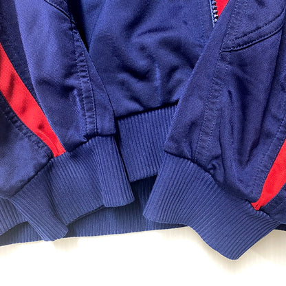 【現状渡し品】【メンズ】 adidas アディダス パフォーマンスロゴタグ TRACK JACKET トラックジャケット トップス アウター 146-250906-ya-06-izu サイズ：L カラー：ネイビー 万代Net店
