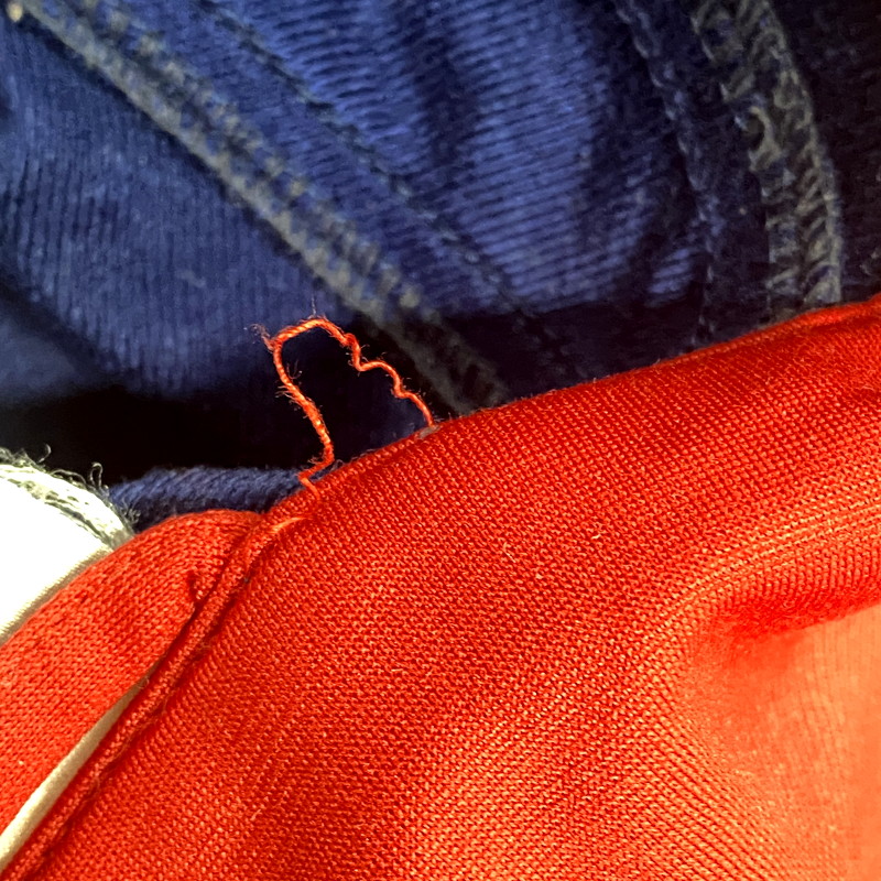 【現状渡し品】【メンズ】 adidas アディダス パフォーマンスロゴタグ TRACK JACKET トラックジャケット トップス アウター 146-250906-ya-06-izu サイズ：L カラー：ネイビー 万代Net店