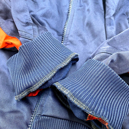 【現状渡し品】【メンズ】 adidas アディダス パフォーマンスロゴタグ TRACK JACKET トラックジャケット トップス アウター 146-250906-ya-06-izu サイズ：L カラー：ネイビー 万代Net店