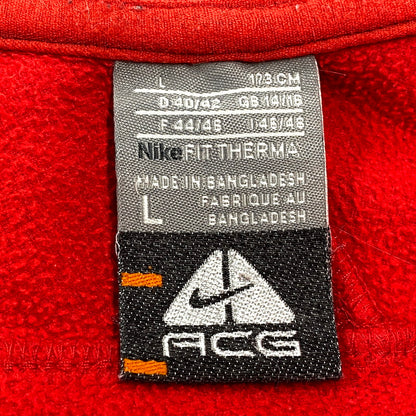 【中古品】【メンズ】 NIKE ACG ナイキ エーシージー 226256-643 00S TRACK JACKET 00年代 トラックジャケット アウター 長袖 146-250906-ma-02-izu サイズ：L カラー：RED 万代Net店