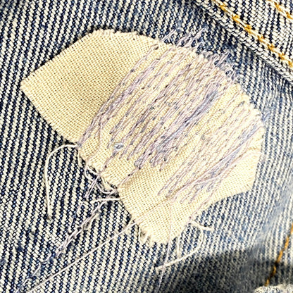 【中古品】【メンズ】 Levi's リーバイス 20517-0217 USA製 オレンジタブ 刻印869 BOOT CUT DENIM PANTS ブーツ カット デニム パンツ ボトムス ズボン 157-250906-ya-02-izu サイズ：W34 カラー：ライトインディゴ 万代Net店