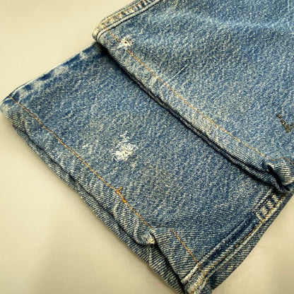 【中古品】【メンズ】 Levi's リーバイス 20517-0217 USA製 オレンジタブ 刻印869 BOOT CUT DENIM PANTS ブーツ カット デニム パンツ ボトムス ズボン 157-250906-ya-02-izu サイズ：W34 カラー：ライトインディゴ 万代Net店