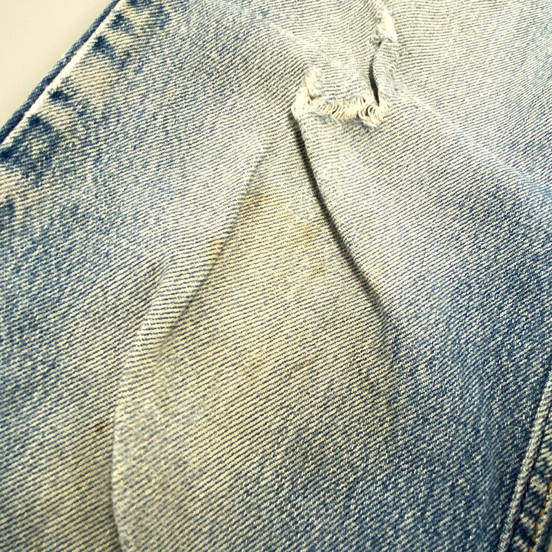 【中古品】【メンズ】 Levi's リーバイス 20517-0217 USA製 オレンジタブ 刻印869 BOOT CUT DENIM PANTS ブーツ カット デニム パンツ ボトムス ズボン 157-250906-ya-02-izu サイズ：W34 カラー：ライトインディゴ 万代Net店