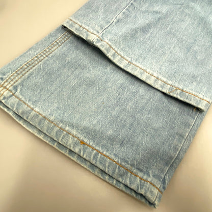 【中古品】【メンズ】 Levi's リーバイス 刻印19 オレンジタブ FLARE DENIM PANTS フレア デニム パンツ ボトムス ズボン 157-250906-ya-07-izu サイズ：下記参照 カラー：ライトインディゴ 万代Net店