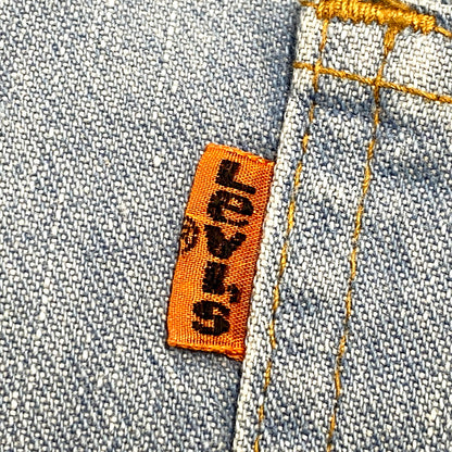 【中古品】【メンズ】 Levi's リーバイス 刻印19 オレンジタブ FLARE DENIM PANTS フレア デニム パンツ ボトムス ズボン 157-250906-ya-07-izu サイズ：下記参照 カラー：ライトインディゴ 万代Net店