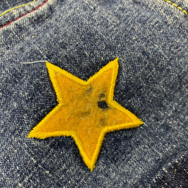 【現状渡し品】【メンズ】 PLATINUM FUBU プラチナムフブ WAPPEN DENIM PANTS ワッペン デニムパンツ ボトムス ズボン 157-250906-ya-11-izu サイズ：36 カラー：インディゴ 万代Net店