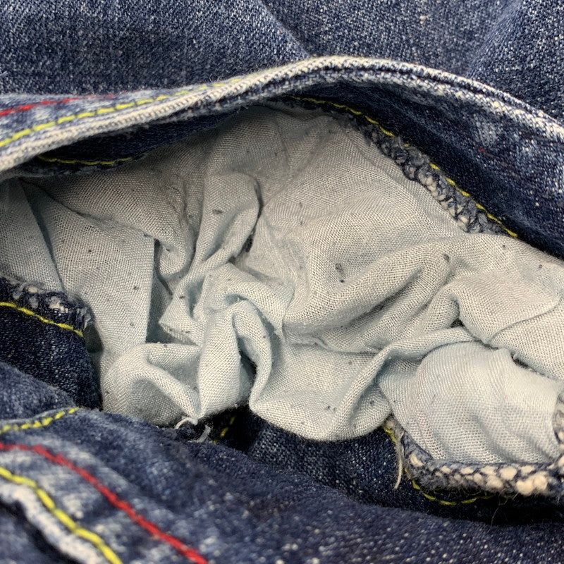 【現状渡し品】【メンズ】 PLATINUM FUBU プラチナムフブ WAPPEN DENIM PANTS ワッペン デニムパンツ ボトムス ズボン 157-250906-ya-11-izu サイズ：36 カラー：インディゴ 万代Net店