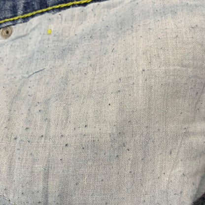 【現状渡し品】【メンズ】 PLATINUM FUBU プラチナムフブ WAPPEN DENIM PANTS ワッペン デニムパンツ ボトムス ズボン 157-250906-ya-11-izu サイズ：36 カラー：インディゴ 万代Net店