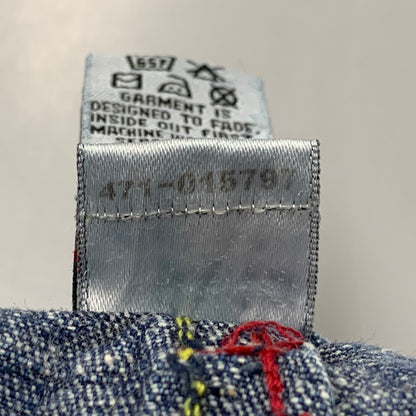 【現状渡し品】【メンズ】 PLATINUM FUBU プラチナムフブ WAPPEN DENIM PANTS ワッペン デニムパンツ ボトムス ズボン 157-250906-ya-11-izu サイズ：36 カラー：インディゴ 万代Net店