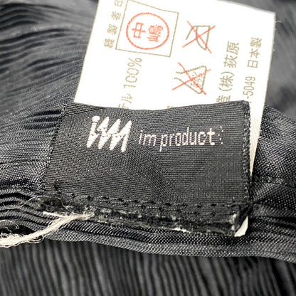 【中古品】【レディース】 im product アイムプロダクト PLAETS APRON プリーツエプロン 雑貨 168-250906-ma-01-izu サイズ：不明 カラー：BLACK 万代Net店