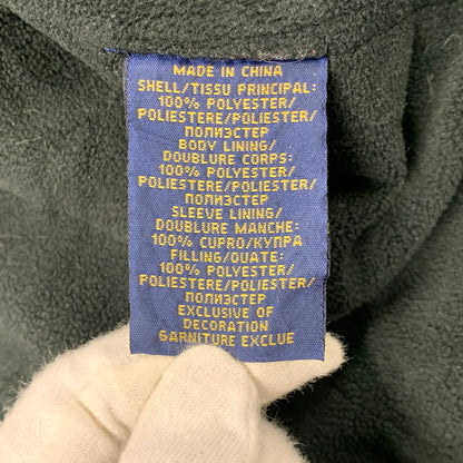 【ジャンク品】【メンズ】 POLO RALPH LAUREN ポロ・ラルフローレン FLEECE LINER NYLON JACKET フリースライナーナイロンジャケット アウター 長袖 147-250906-ma-14-izu サイズ：L カラー：BLACK 万代Net店
