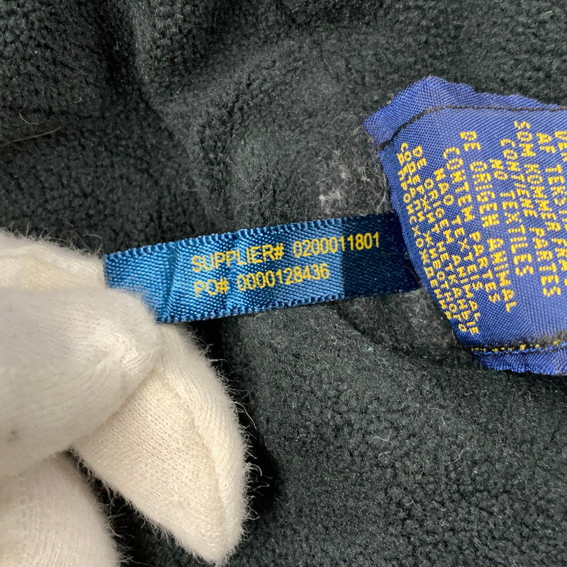【ジャンク品】【メンズ】 POLO RALPH LAUREN ポロ・ラルフローレン FLEECE LINER NYLON JACKET フリースライナーナイロンジャケット アウター 長袖 147-250906-ma-14-izu サイズ：L カラー：BLACK 万代Net店