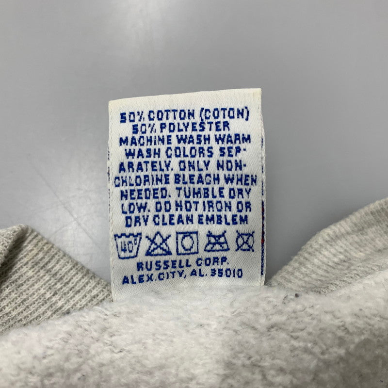 【中古品】【メンズ】 RUSSELL ATHLETIC ラッセルアスレティック USA製 90S SAINT GERTRUDE 前V SWEATSHIRT 90年代 セントガートルード スウェット トップス 長袖 146-250906-ma-03-izu サイズ：XL カラー：グレー 万代Net店