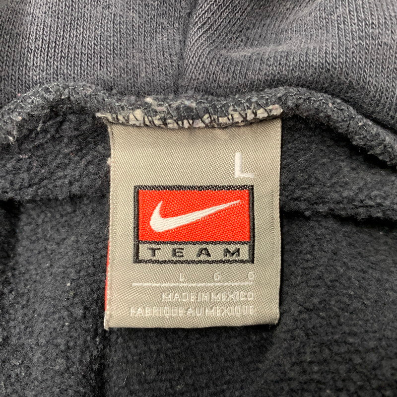 【中古品】【メンズ】 OLD NIKE TEAM オールドナイキチーム メキシコ製 00S ASHFORD HOODED SWEATSHIRT 00年代 アッシュフォードフーデッドスウェット トップス パーカー 長袖 146-250906-ma-05-izu サイズ：L カラー：BLACK 万代Net店