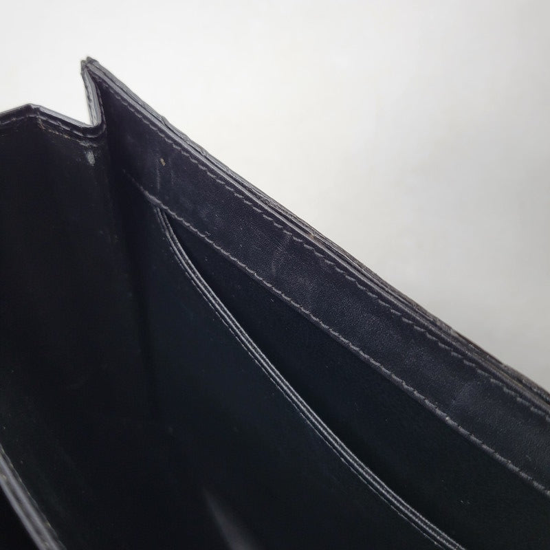 【中古品】【レディース】 USED CROCODILE HAND BAG ハンドバッグ カバン 鞄 188-250909-as-02-izu カラー：ブラック 万代Net店