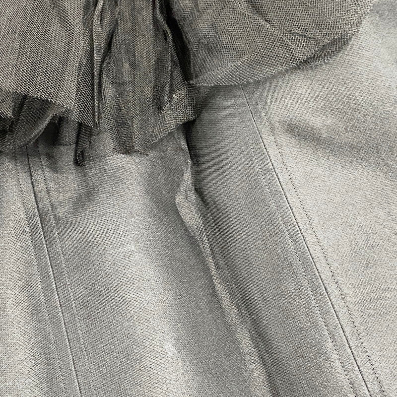 【中古品】【レディース】 Christian Dior クリスチャンディオール 5E21311M1612 DESIGN SILK SKIRT デザインシルクスカート ボトムス 168-250830-ma-06-izu サイズ：36 カラー：BLACK 万代Net店