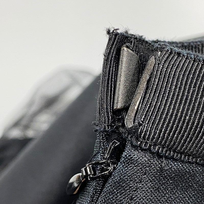 【中古品】【レディース】 Christian Dior クリスチャンディオール 5E21311M1612 DESIGN SILK SKIRT デザインシルクスカート ボトムス 168-250830-ma-06-izu サイズ：36 カラー：BLACK 万代Net店