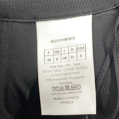 【中古品】【レディース】 Christian Dior クリスチャンディオール 5E21311M1612 DESIGN SILK SKIRT デザインシルクスカート ボトムス 168-250830-ma-06-izu サイズ：36 カラー：BLACK 万代Net店