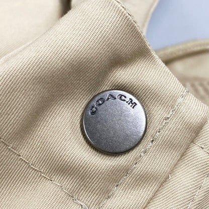 【中古品】【レディース】 COACH コーチ CG673 UTILITY HOODED TRENCH ユーティリティフーデッドトレンチ アウター コート 長袖 168-250830-ma-07-izu サイズ：S カラー：BEIGE 万代Net店
