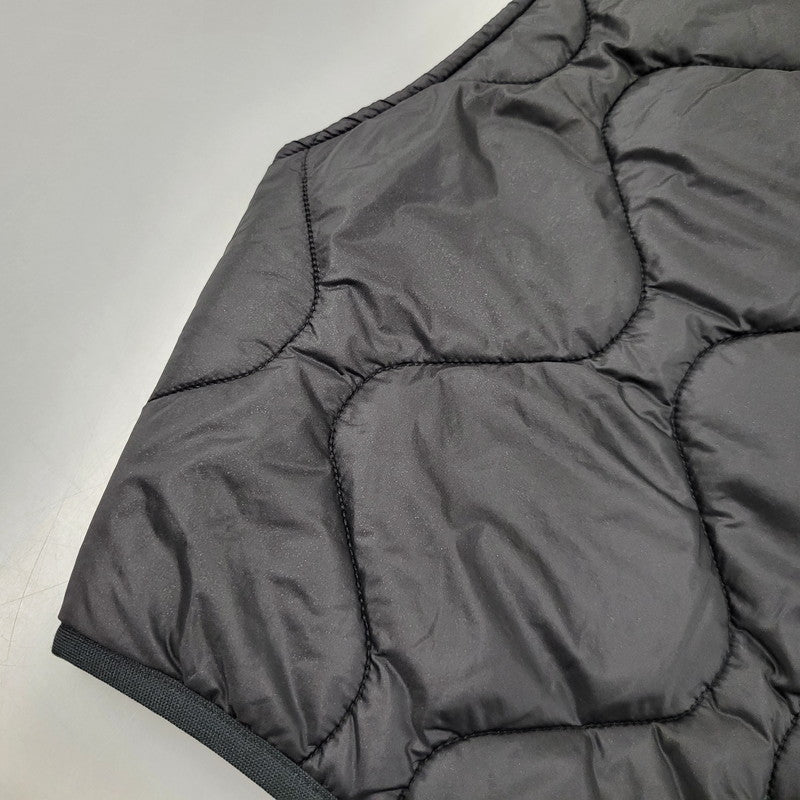 【中古品】【メンズ】 JOHN MASON SMITH ジョン メイソン スミス 23WJK-937S NYLON TAFFETA ARMY QUILT VEST ナイロン ベスト トップス 140-250831-rk-19-izu サイズ：L カラー：ブラック 万代Net店