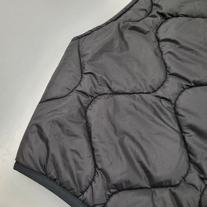 【中古品】【メンズ】 JOHN MASON SMITH ジョン メイソン スミス 23WJK-937S NYLON TAFFETA ARMY QUILT VEST ナイロン ベスト トップス 140-250831-rk-19-izu サイズ：L カラー：ブラック 万代Net店