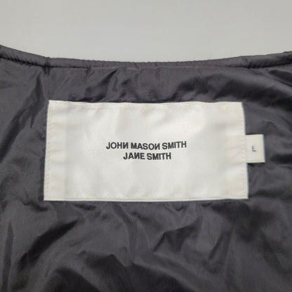 【中古品】【メンズ】 JOHN MASON SMITH ジョン メイソン スミス 23WJK-937S NYLON TAFFETA ARMY QUILT VEST ナイロン ベスト トップス 140-250831-rk-19-izu サイズ：L カラー：ブラック 万代Net店