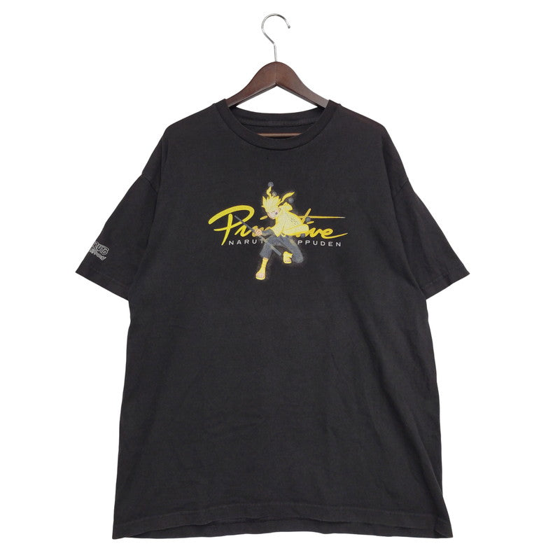 【中古品】【メンズ】 NARUTO×PRIMITIVE 2007 SHIPPUDEN NARUTO SHIPPUDEN ANIME T-SHIRT ナルト 疾風伝 アニメ Tシャツ 146-250831-rk-17-izu サイズ：XL カラー：ブラック 万代Net店