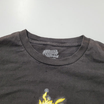 【中古品】【メンズ】 NARUTO×PRIMITIVE 2007 SHIPPUDEN NARUTO SHIPPUDEN ANIME T-SHIRT ナルト 疾風伝 アニメ Tシャツ 146-250831-rk-17-izu サイズ：XL カラー：ブラック 万代Net店