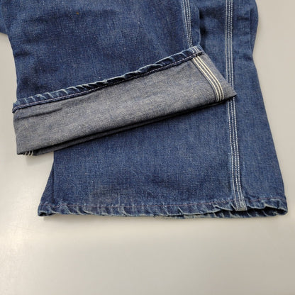【中古品】【メンズ】 PENNEY'S PAY DAY ペニーズ・ペイデイ SQUARE BAKタグ DENIM OVERALLS デニム オーバーオール 157-250831-rk-21-izu サイズ：不明 カラー：インディゴ 万代Net店