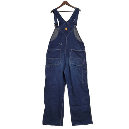 【中古品】【メンズ】 PENNEY'S PAY DAY ペニーズ・ペイデイ SQUARE BAKタグ DENIM OVERALLS デニム オーバーオール 157-250831-rk-21-izu サイズ：不明 カラー：インディゴ 万代Net店