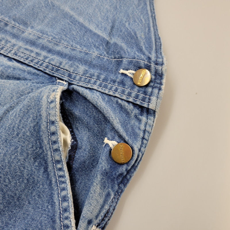 【中古品】【メンズ】 Carhartt カーハート R08 DNM BIB DENIM OVERALLS ビブ デニム オーバーオール 157-250831-rk-23-izu サイズ：48×32 カラー：インディゴ 万代Net店