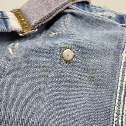 【中古品】【メンズ】 Carhartt カーハート R08 DNM BIB DENIM OVERALLS ビブ デニム オーバーオール 157-250831-rk-23-izu サイズ：48×32 カラー：インディゴ 万代Net店