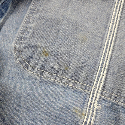 【中古品】【メンズ】 Carhartt カーハート R08 DNM BIB DENIM OVERALLS ビブ デニム オーバーオール 157-250831-rk-23-izu サイズ：48×32 カラー：インディゴ 万代Net店