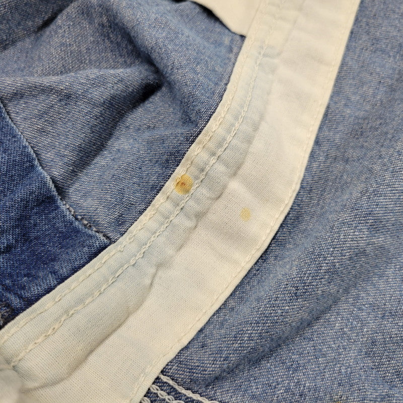 【中古品】【メンズ】 Carhartt カーハート R08 DNM BIB DENIM OVERALLS ビブ デニム オーバーオール 157-250831-rk-23-izu サイズ：48×32 カラー：インディゴ 万代Net店