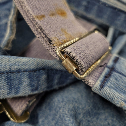 【中古品】【メンズ】 Carhartt カーハート R08 DNM BIB DENIM OVERALLS ビブ デニム オーバーオール 157-250831-rk-23-izu サイズ：48×32 カラー：インディゴ 万代Net店