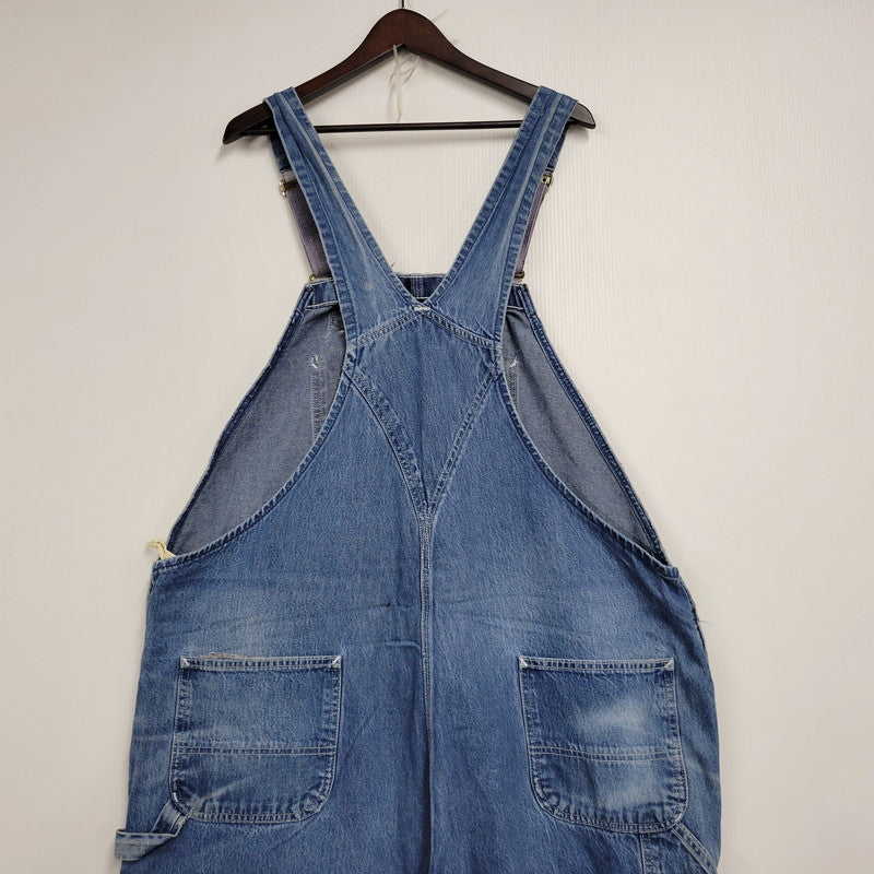 【中古品】【メンズ】 Carhartt カーハート R08 DNM BIB DENIM OVERALLS ビブ デニム オーバーオール 157-250831-rk-23-izu サイズ：48×32 カラー：インディゴ 万代Net店