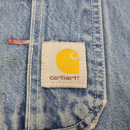 【中古品】【メンズ】 Carhartt カーハート R08 DNM BIB DENIM OVERALLS ビブ デニム オーバーオール 157-250831-rk-23-izu サイズ：48×32 カラー：インディゴ 万代Net店
