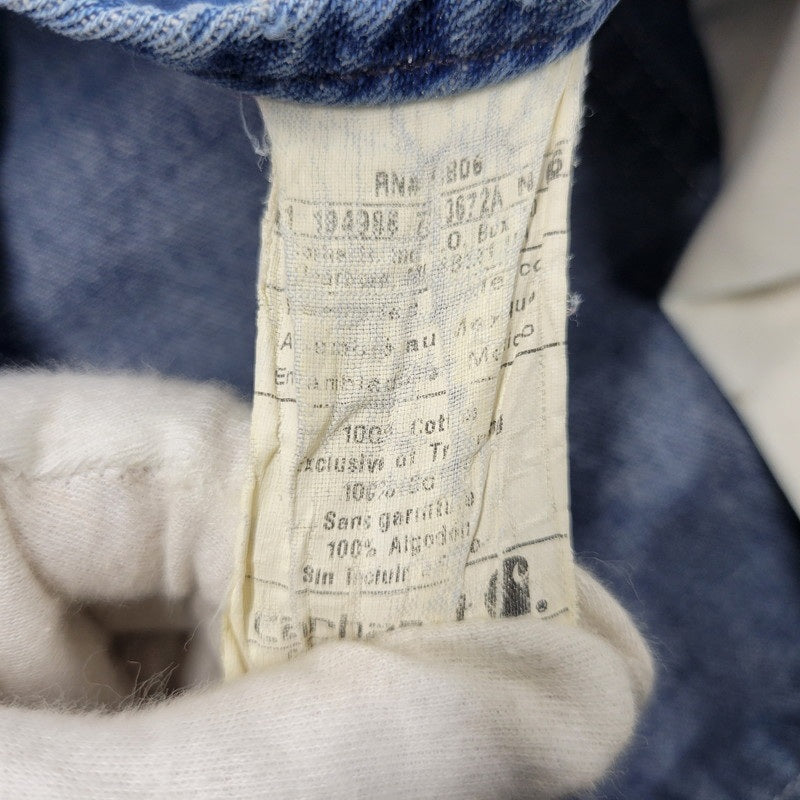 【中古品】【メンズ】 Carhartt カーハート R08 DNM BIB DENIM OVERALLS ビブ デニム オーバーオール 157-250831-rk-23-izu サイズ：48×32 カラー：インディゴ 万代Net店