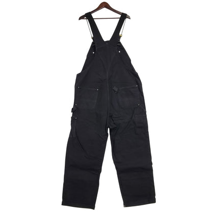 【中古品】【メンズ】 Carhartt カーハート R01 BLK メキシコ製 DOUBLE KNEE DUCK OVERALLS ダブルニー ダック オーバーオール 157-250831-rk-24-izu サイズ：42×32 カラー：ブラック 万代Net店