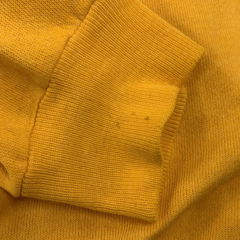 【中古品】【メンズ】 HANES ヘインズ USA製 青タグ CORONA EXTRA コロナ エキストラ SWEATSHIRT スウェットシャツ トップス 長袖 トレーナー 146-250907-ya-01-izu サイズ：L カラー：イエロー 万代Net店