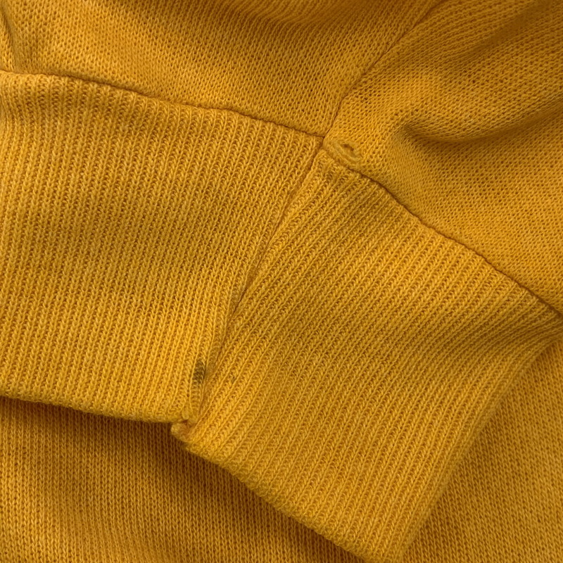 【中古品】【メンズ】 HANES ヘインズ USA製 青タグ CORONA EXTRA コロナ エキストラ SWEATSHIRT スウェットシャツ トップス 長袖 トレーナー 146-250907-ya-01-izu サイズ：L カラー：イエロー 万代Net店