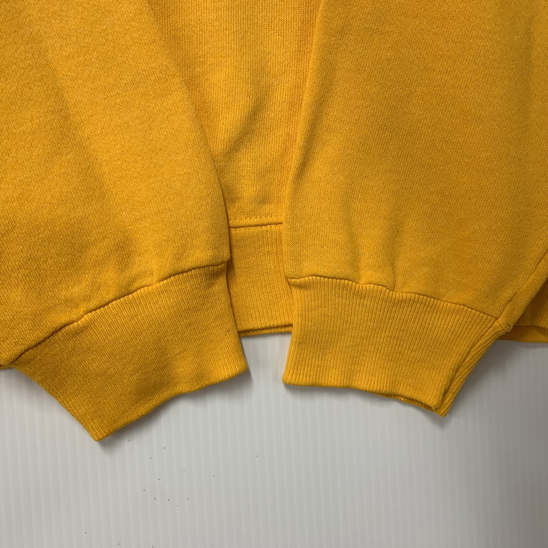 【中古品】【メンズ】 HANES ヘインズ USA製 青タグ CORONA EXTRA コロナ エキストラ SWEATSHIRT スウェットシャツ トップス 長袖 トレーナー 146-250907-ya-01-izu サイズ：L カラー：イエロー 万代Net店