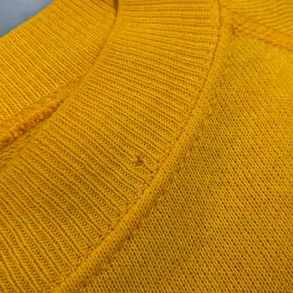 【中古品】【メンズ】 HANES ヘインズ USA製 青タグ CORONA EXTRA コロナ エキストラ SWEATSHIRT スウェットシャツ トップス 長袖 トレーナー 146-250907-ya-01-izu サイズ：L カラー：イエロー 万代Net店