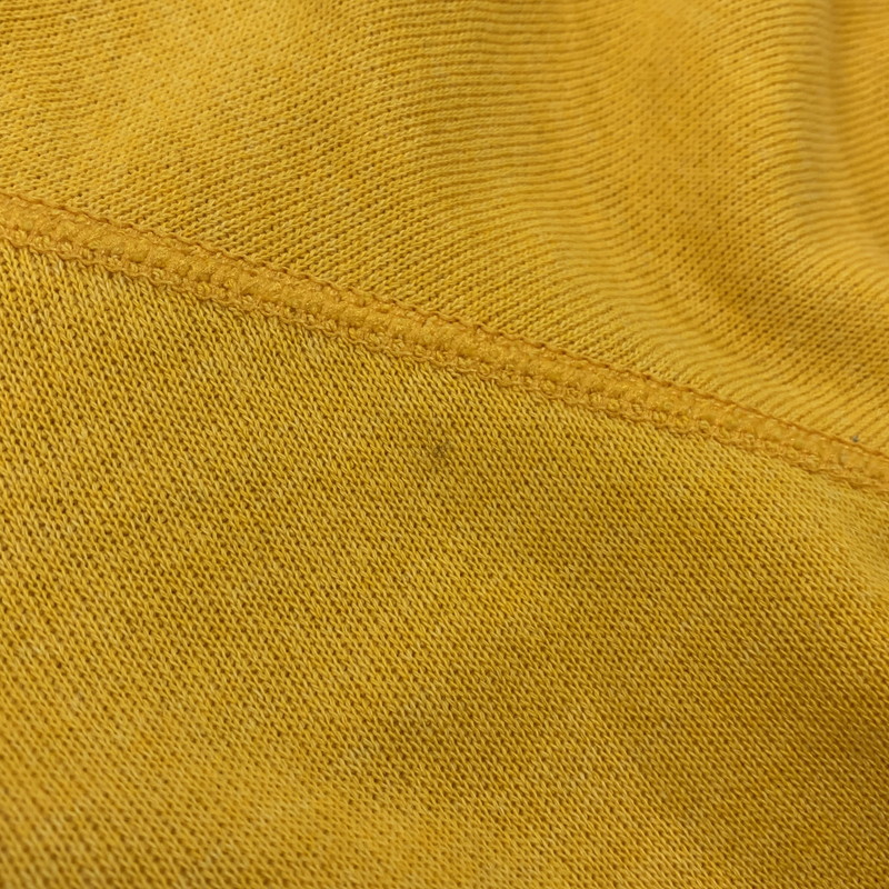 【中古品】【メンズ】 HANES ヘインズ USA製 青タグ CORONA EXTRA コロナ エキストラ SWEATSHIRT スウェットシャツ トップス 長袖 トレーナー 146-250907-ya-01-izu サイズ：L カラー：イエロー 万代Net店