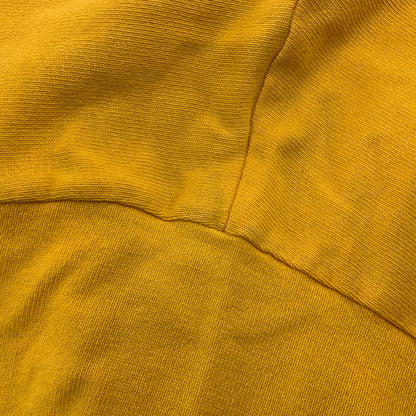 【中古品】【メンズ】 Barbarian バーバリアン カナダ製 旧タグ QUEEN'S UNIVERSITY クイーンズ ユニバーシティ LS ロングスリーブ RUGGER SHIRT ラガー シャツ トップス 長袖 146-250907-ya-04-izu サイズ：XL カラー：イエロー系 万代Net店