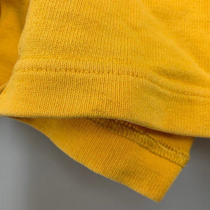 【中古品】【メンズ】 Barbarian バーバリアン カナダ製 旧タグ QUEEN'S UNIVERSITY クイーンズ ユニバーシティ LS ロングスリーブ RUGGER SHIRT ラガー シャツ トップス 長袖 146-250907-ya-04-izu サイズ：XL カラー：イエロー系 万代Net店