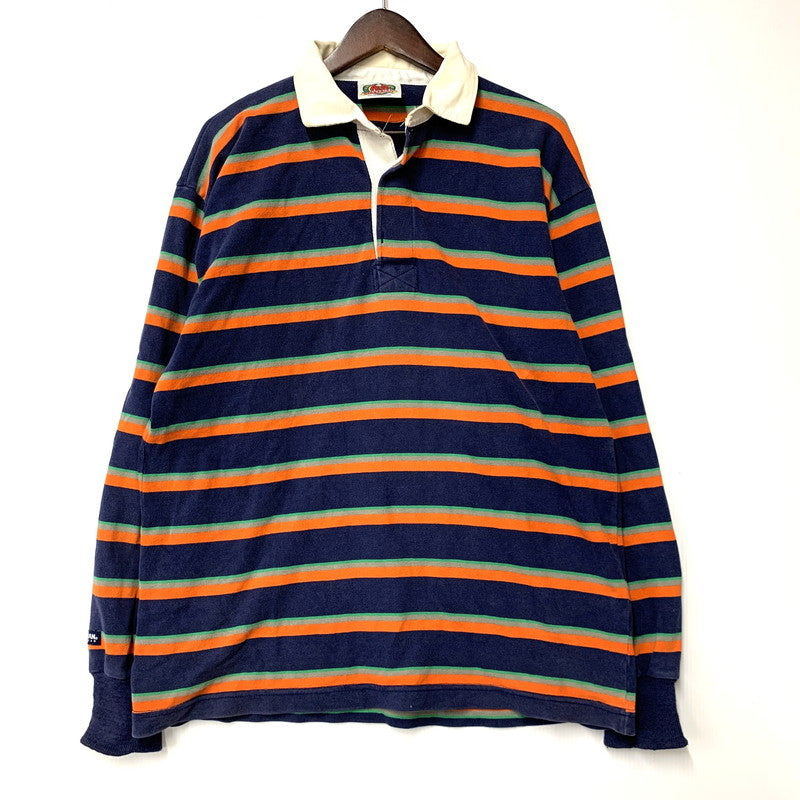 【中古品】【メンズ】 Barbarian バーバリアン カナダ製 LS RUGGER SHIRT ロングスリーブ ラガー シャツ トップス 長袖 146-250907-ya-03-izu サイズ：L カラー：マルチ 万代Net店